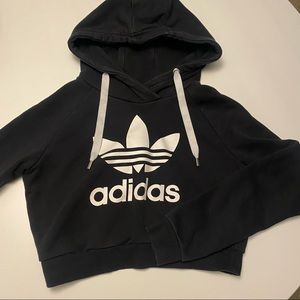Adidas cropped hoodie